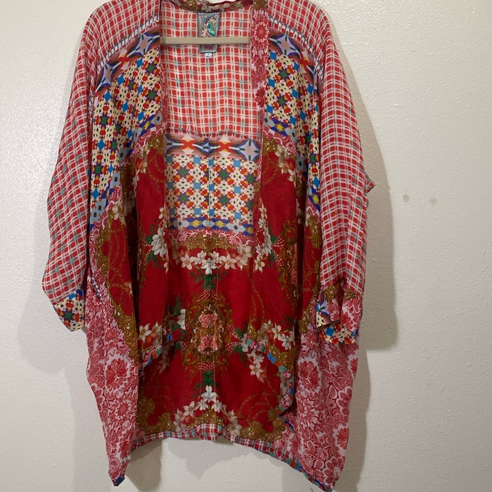 Johnny Was Dolce Kimono Bright Colors C46019A1